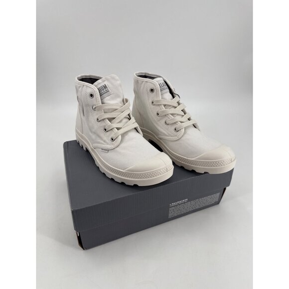 Palladium Womens Pampa Hi Sneakers Size 9 Star White Medium  High-Top Boot - Picture 1 of 11